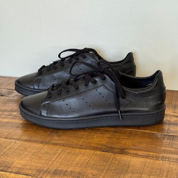 ADIDAS x YOHJI YAMAMOTO Y-3 STAN SMITH BLACK SIZE US 7 UK 6.5 EU 40 - Picture 10 of 13